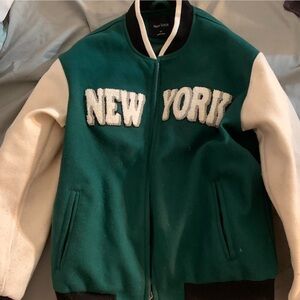 New Look Teal and White Jacket